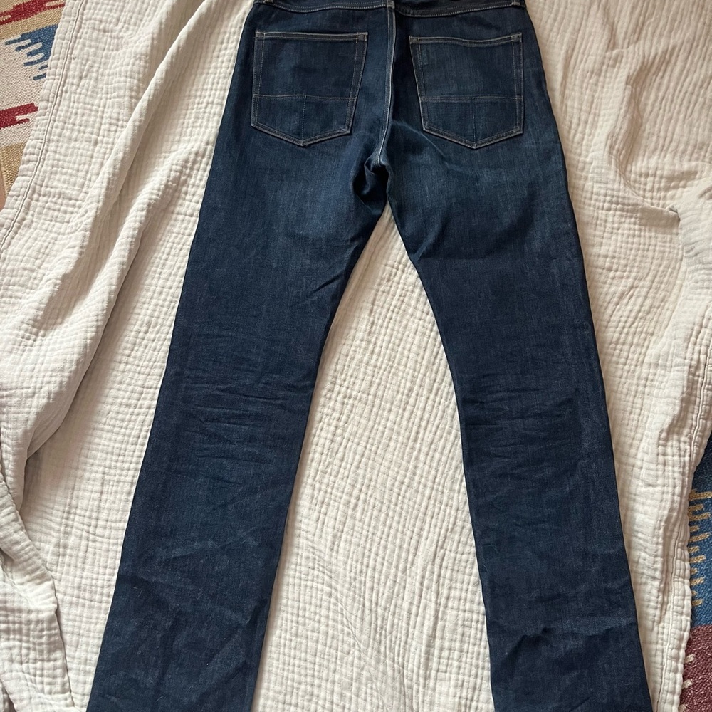 Tellason Ankara Straight Men’s Selvedge Jeans size 32 waist - Picture 2 of 10